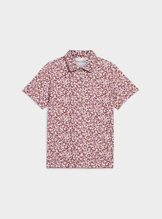 Contemporaine Womens Patterned stretch jersey Polo Shirt shirt