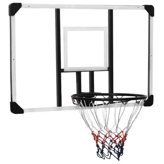vidaXL Vidaxl - Tablero De Baloncesto Policarbonato Transparente 106x69x3 Cm