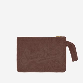 MC2 Saint Barth Pochette Mc2 Saint Barth In Cotone Con Logo