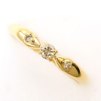 C&A Yellow Gold Yellow Gold (18K) Band Ring (Pre-Owned)