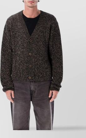 Our Legacy superfine wool relaxed-fit v-neck cardigan