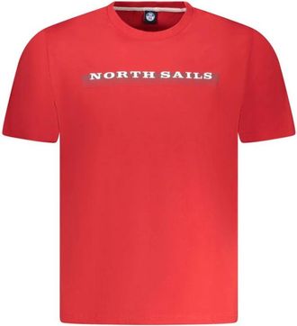 North Sails Hombre, Camisetas, Rojo, Talla: 2XL