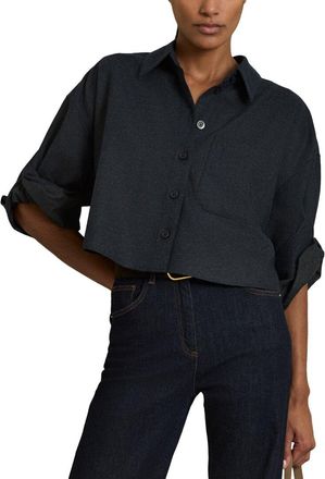 Reiss Lenny Cropped Shirt