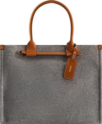 Jason Wu Structured Grey Felt Tote