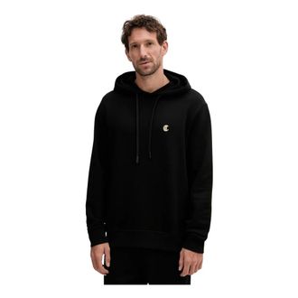 Just Cavalli Heren, Sweatshirts & Hoodies, Zwart, Maat: XL Katoen