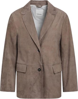 Max Mara Giacca - Dames - Blazers - Bruin - L - Jassen