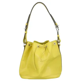 Louis Vuitton Pre-owned Bucket Bags, female, Yellow, Size: ONE SIZE Pre-owned NO&Eacute; Bucket Bag