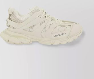 Balenciaga mesh and nylon low-top sneakers