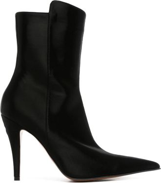 Alexander McQueen 105mm Birdee Boots - Womens - Fabric/Rubber/Calf Leather