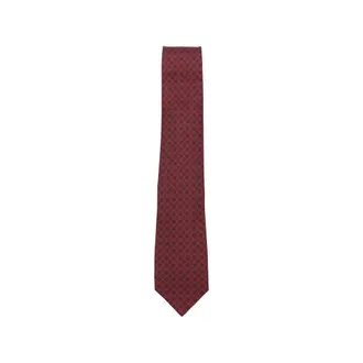 Ferragamo Geometric-print Tie