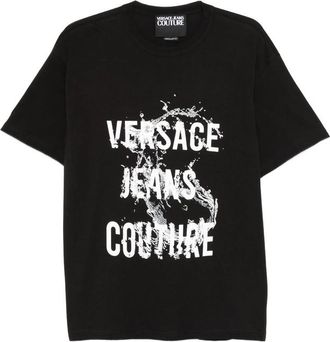 Versace Jeans Couture Graphic-lettering T-shirt