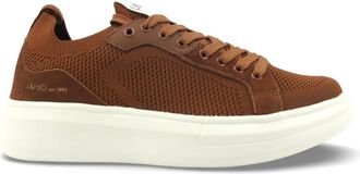 Liu Jo Sneakers - Heren - Sneakers - Bruin - 43 EU - Leer - Schoenen