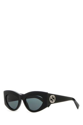 Gucci Black Acetate Sunglasses