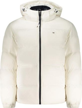 Tommy Hilfiger White Polyester Mens Mens Jacket