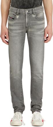 Diesel Slim Jeans Regular Waist 2019 D-Strukt - Jeans - Man - Grey