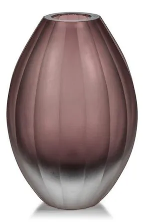 Zodax Milano Frosted Glass Vase in Purple at Nordstrom Rack