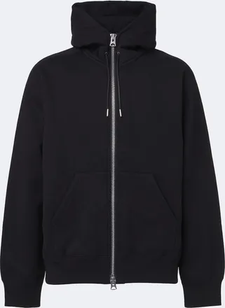 sacai Cotton jersey hoodie