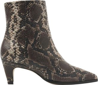 VIA VAI Lina Jackson Enkellaarsjes - Dames - Laarzen met Hak - Veelkleurig - 37 EU - Leer - Schoenen