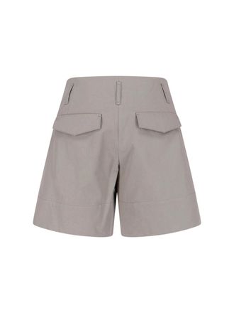 Low Classic Womens Trousers Grey Cotton