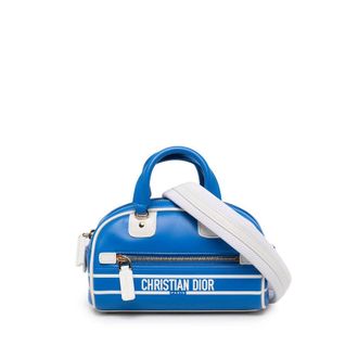 Dior Pre-owned Dior Micro Leather Vibe Zip Bowling Bag Ladies CKO49PXTJASBFKFO