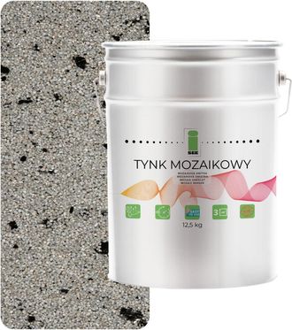 OEM Yeso De Mosaico De Resina Gris Con Mica, Mosaico Clase 1, 12,5 Kg, Resistente A Las Heladas