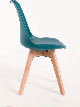 Regalos Miguel Sillas Comedor - Silla Synk Basic - Verde Azulado