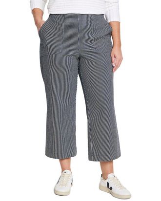 Nic+Zoe Nic+Zoe Plus All Day Stripe Wide Leg Jean