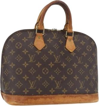 Louis Vuitton Pre-owned Handbags, female, Brown, Size: ONE SIZE Pre-owned Alma Hand Bag