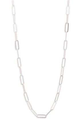 Argento Vivo Paper Clip Chain Necklace at Nordstrom