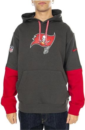 Nike Club Hoodie - Heren - Sportshirts - Grijs - S - Katoen - Fitness