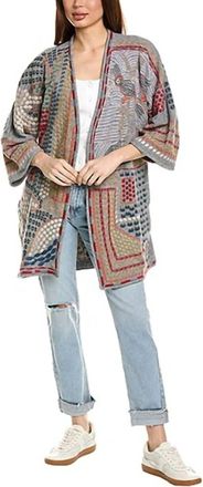 Johnny Was Biya Kimono Emily In Heather Grey