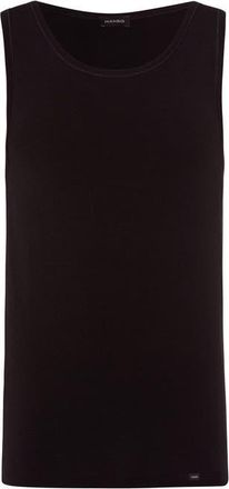 Hanro Natural Function TENCEL and Cotton Tank Top in Deep Black at Nordstrom, Size Xx-Large