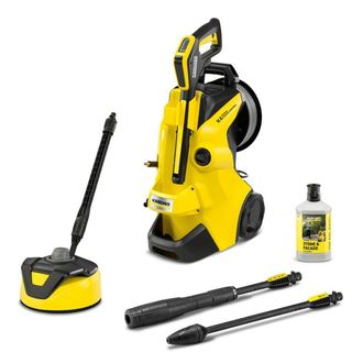 Karcher K&auml;rcher Limpiador De Alta Presi&oacute;n K 4 Premium Power Control Flex Home, M&aacute;x. 130 Bar, 420 L/h, Carrete De Manguera, Fresa De Suciedad, Kit Para El Hoga