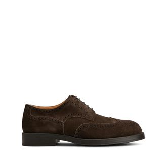 Tod's Laced Schoenen - Heren - Veterschoenen - Bruin - 45 EU - Schoenen