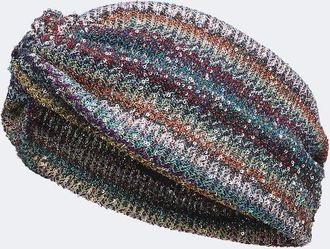 Missoni Knitted sequined headband