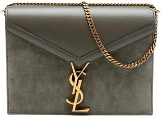Saint Laurent Pre-owned Cassandra Shoulder Bag - Dames - Vintage Schoudertas - Groen - ONE Size - Leer - Vintage