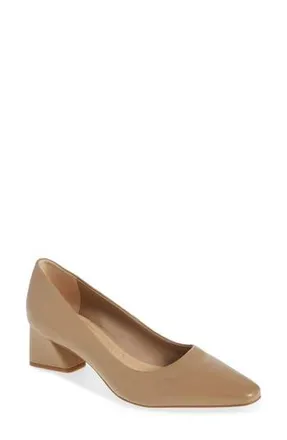 Franco Sarto Jesslyn Pump - Wide Width Available in Brown at Nordstrom Rack, Size 8.5