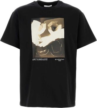 Givenchy Black Cotton T Shirt
