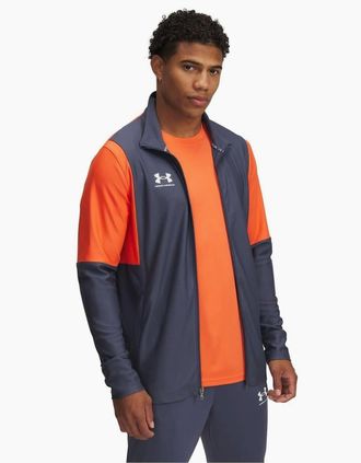 Under Armour Mens Mens Challenger Tracksuit Top - Grey - Size: 38/Regular