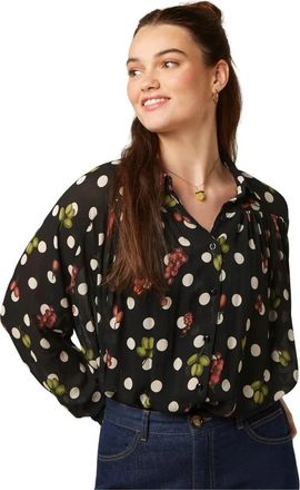 King Louie Leila Blouse Briny - Dames - Overhemden - Veelkleurig - XL - Overhemden