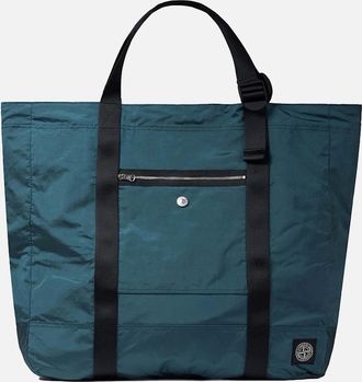 Stone Island Mens S0251 Tote Bag Petrol - Blue - Size: OS