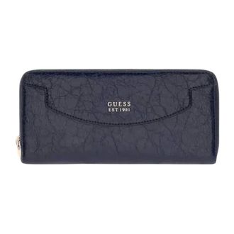 Guess Antonia SLG Zip Around Wallet - - Accessories - Donna - Blu - ONE SIZE