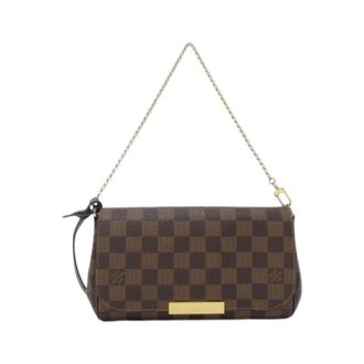Louis Vuitton Pre-owned Clutches, female, Brown, Size: ONE SIZE Pre-owned Vintage Shoulder Bag