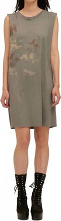 Bloomingdale's Horses Tank Dress In Nickel