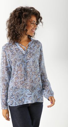 Aniston Schlupfbluse mit farbharmonischem Paisley-Muster - NEUE KOLLEKTION