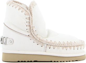 Mou Eskimo 18 rhinestone logo booties