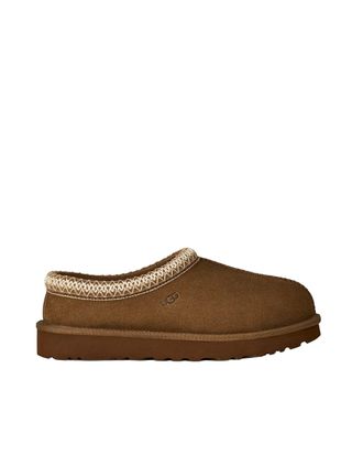 UGG Tasman II Light Bronze Braided Shearling Clogs