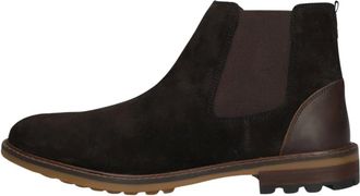 Stefano Lauran Chelsea Laarzen - Heren - Schoenen - Bruin - Maat: 48 EU Leer