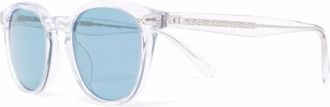 Oliver Peoples Zonnebril - unisex - Zonnebrillen - Wit - 50 MM - Accessoires