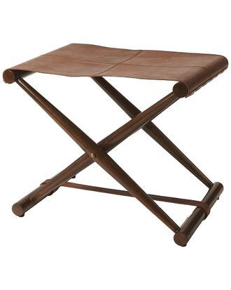 Butler Specialty Company Sutton Leather Folding Stool